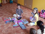 Návtěva prvňáčků ve školce